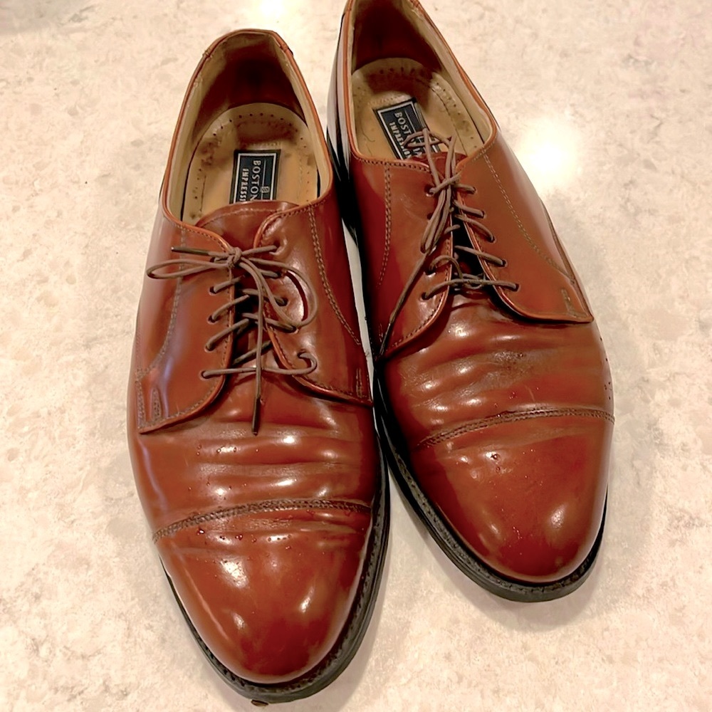 Bostonian Cap Toe Oxford Brown 10.5 C